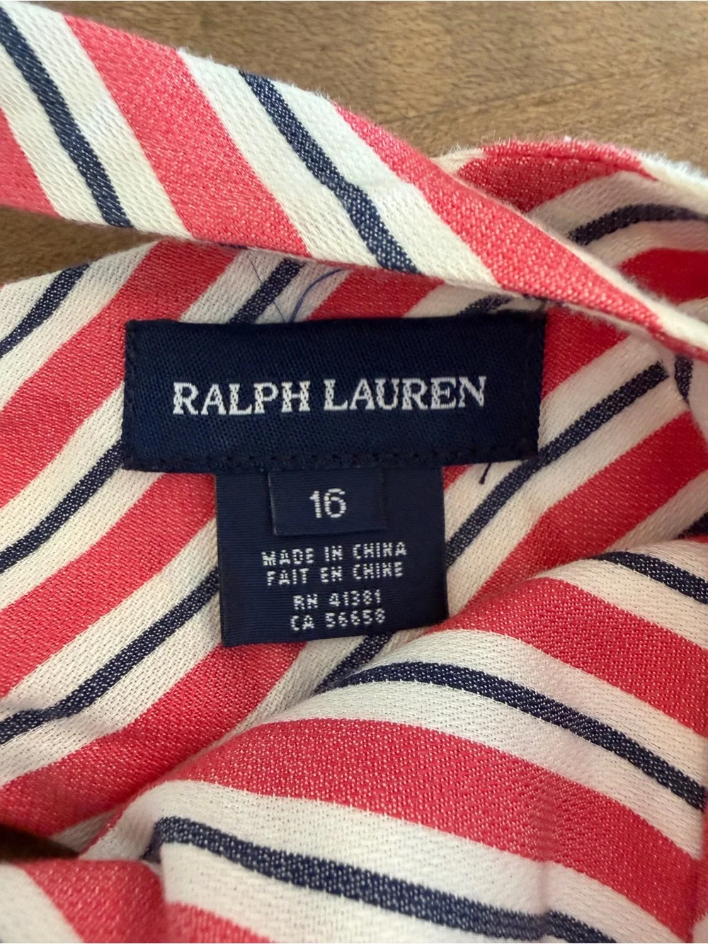 Ralph Lauren Girls Romper